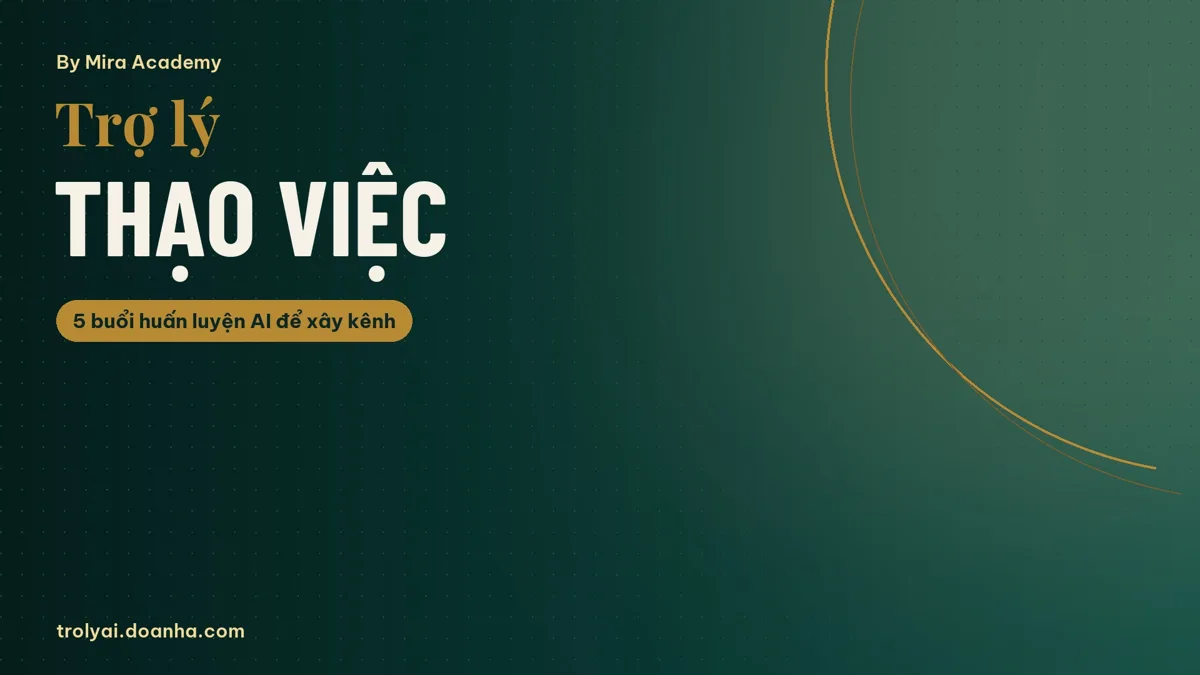Ảnh nền Zoom lớp Trợ lý Thạo Việc